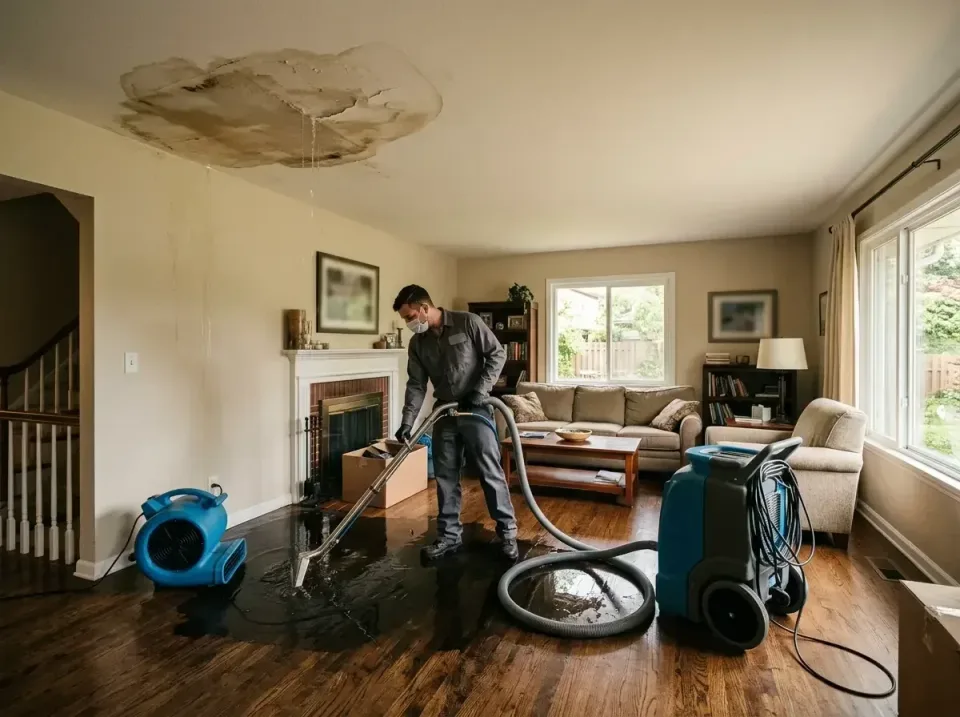 attic-pipe-burst-ceiling-drip-008 — frequently asked questions, Water Damage Restoration & Carpet Care in Shrewsbury, PA